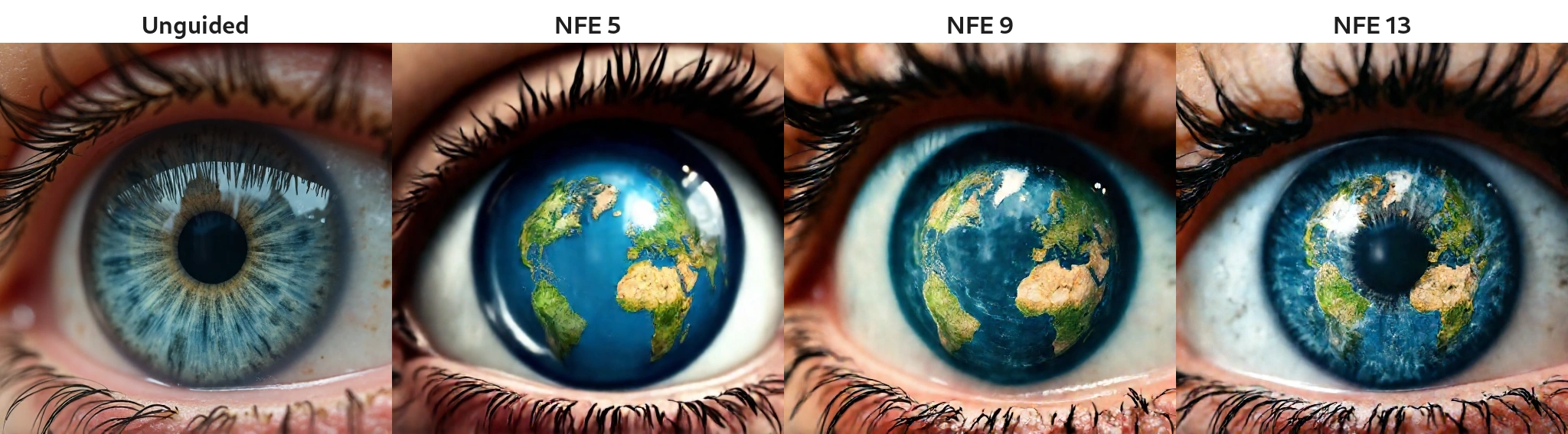 Eye with Earth in pupil